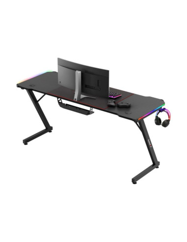 Biurko gamingowe huzaro hero 4.8 rgb