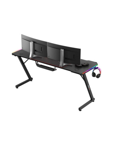 Biurko gamingowe huzaro hero 4.8 rgb