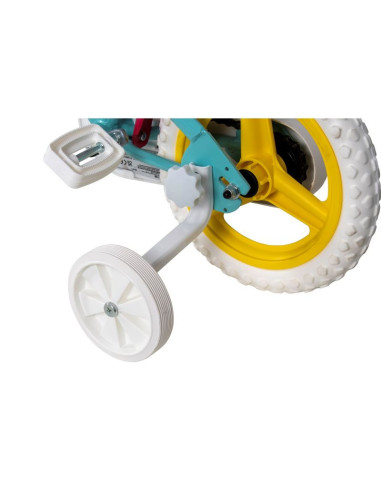 Rower dziecięcy 12" świnka peppa zielony 1198