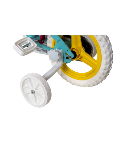 Rower dziecięcy 12" świnka peppa zielony 1198