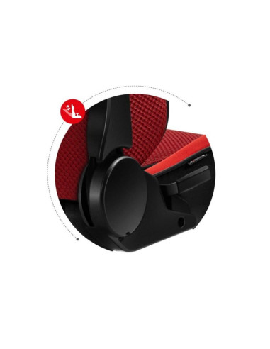 Fotel gamingowy huzaro force 6.2 red mesh
