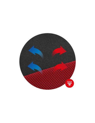 Fotel gamingowy huzaro force 6.2 red mesh
