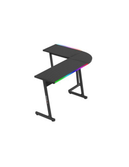 Biurko gamingowe huzaro hero 6.0 black rgb 2
