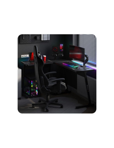 Biurko gamingowe huzaro hero 6.0 black rgb