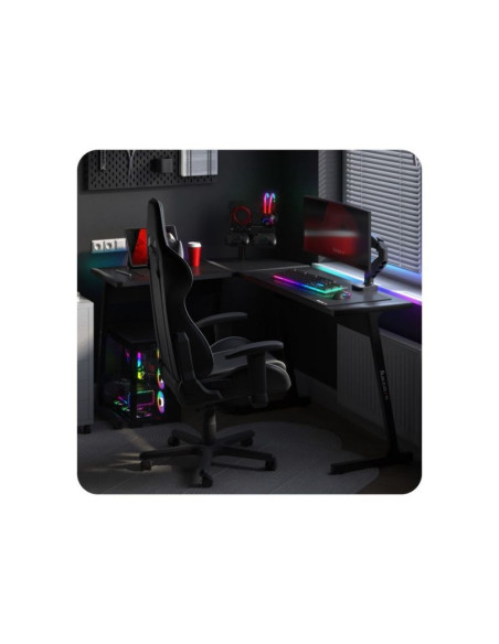 Biurko gamingowe huzaro hero 6.0 black rgb