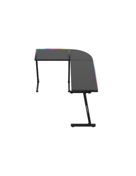 Biurko gamingowe huzaro hero 6.0 black rgb