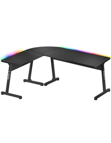 Biurko gamingowe huzaro hero 6.0 black rgb