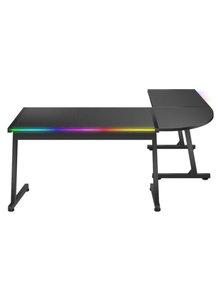 Biurko gamingowe huzaro hero 6.0 black rgb