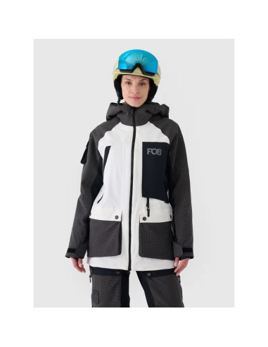 Kurtka snowboardowa membrana 10000 damska 4f 4fwaw24ttjaf587-11s