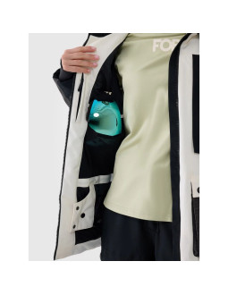 Kurtka snowboardowa membrana 10000 damska 4f 4fwaw24ttjaf587-11s 2