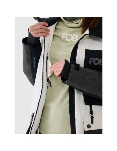 Kurtka snowboardowa membrana 10000 damska 4f 4fwaw24ttjaf587-11s