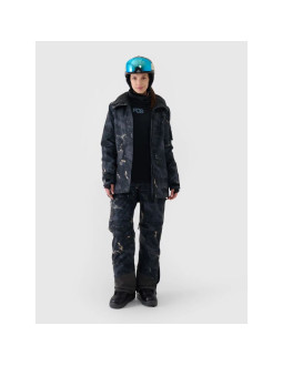 Kurtka snowboardowa membrana 10000 damska 4f 4fwaw24ttjaf586-90a 2