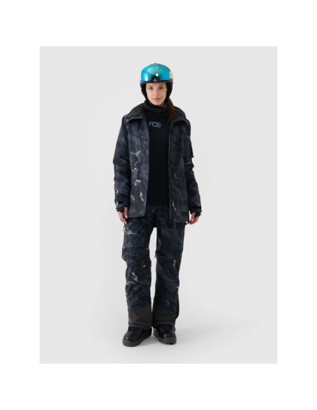 Kurtka snowboardowa membrana 10000 damska 4f 4fwaw24ttjaf586-90a