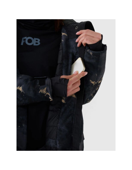 Kurtka snowboardowa membrana 10000 damska 4f 4fwaw24ttjaf586-90a