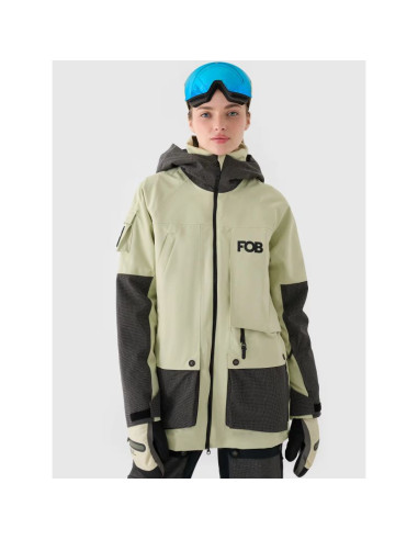 Kurtka snowboardowa membrana 10000 damska 4f 4fwaw24ttjaf587-44s