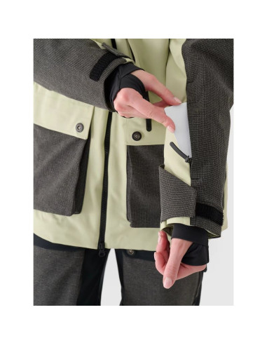 Kurtka snowboardowa membrana 10000 damska 4f 4fwaw24ttjaf587-44s