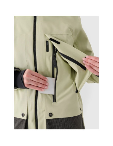 Kurtka snowboardowa membrana 10000 damska 4f 4fwaw24ttjaf587-44s