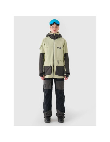 Kurtka snowboardowa membrana 10000 damska 4f 4fwaw24ttjaf587-44s