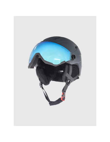 Kask narciarski z goglami uniseks 4f 4fwaw24ahelu090-22s