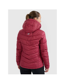 Kurtka puchowa trekkingowa z wypełnieniem primaloft silver damska 4f 4fraw25tdjaf0792-60s 2