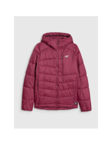 Kurtka puchowa trekkingowa z wypełnieniem primaloft silver damska 4f 4fraw25tdjaf0792-60s