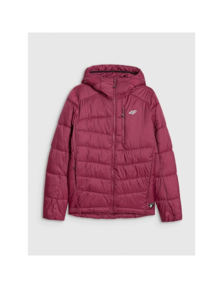 Kurtka puchowa trekkingowa z wypełnieniem primaloft silver damska 4f 4fraw25tdjaf0792-60s