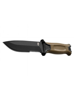 Nóż survivalowy gerber strongarm fixed serrated coyote 2