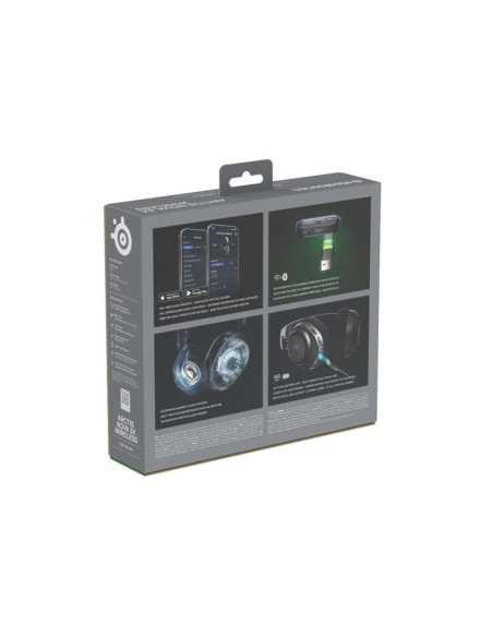 Słuchawki steelseries arctis nova 3x wireless for xbox, czarne