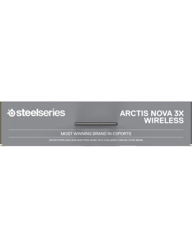 Słuchawki steelseries arctis nova 3x wireless for xbox, czarne