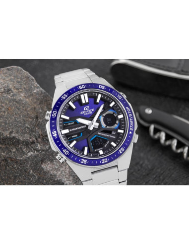 Zegarek męski casio edifice efv-c110d-2avef + box