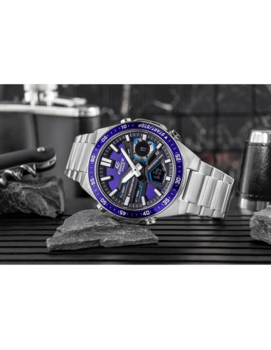 Zegarek męski casio edifice efv-c110d-2avef + box