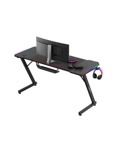 Biurko gamingowe huzaro hero 3.3 rgb