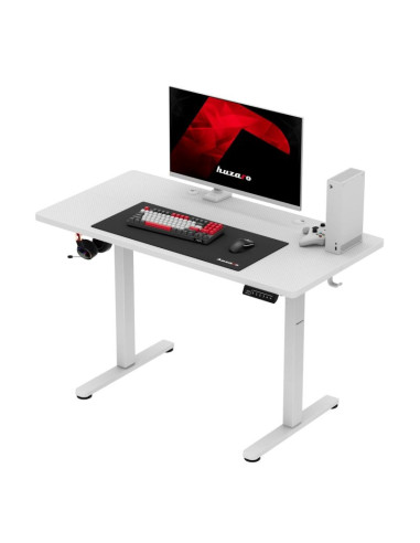 Biurko gamingowe huzaro hero 8.1 white