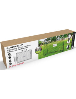 Bramka do piłki nożnej z siatką 300x205x120cm dunlop 2