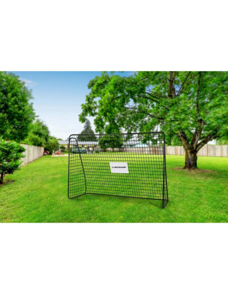 Bramka do piłki nożnej z siatką 300x205x120cm dunlop