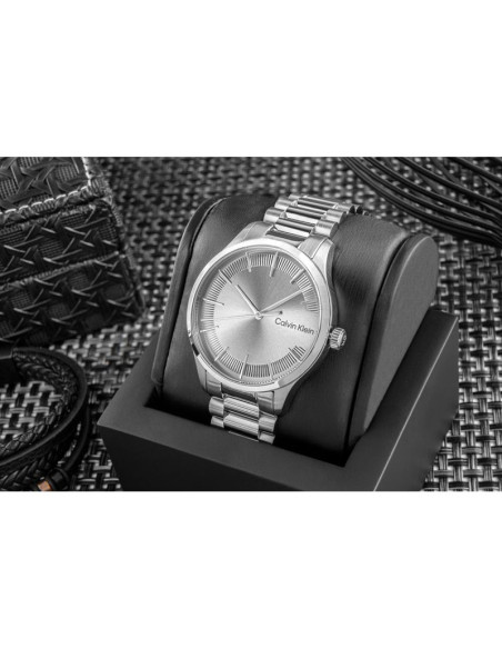 Zegarek męski calvin klein iconic brancelet 25200036 + box