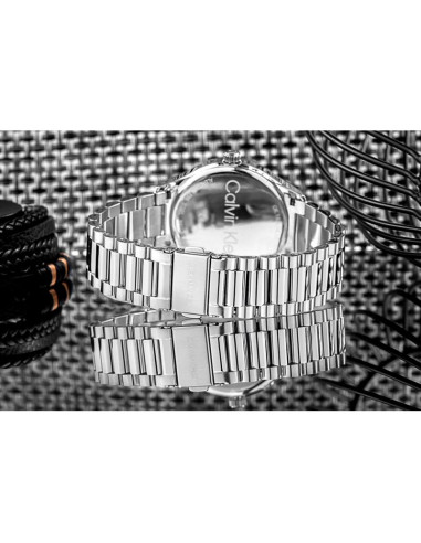 Zegarek męski calvin klein iconic brancelet 25200036 + box