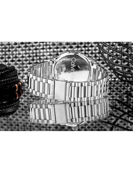 Zegarek męski calvin klein iconic brancelet 25200036 + box