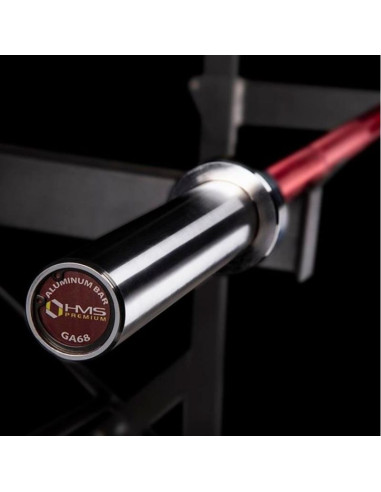 Gryf aluminiowy 8 kg / 1830 mm hms ga68 czerwony