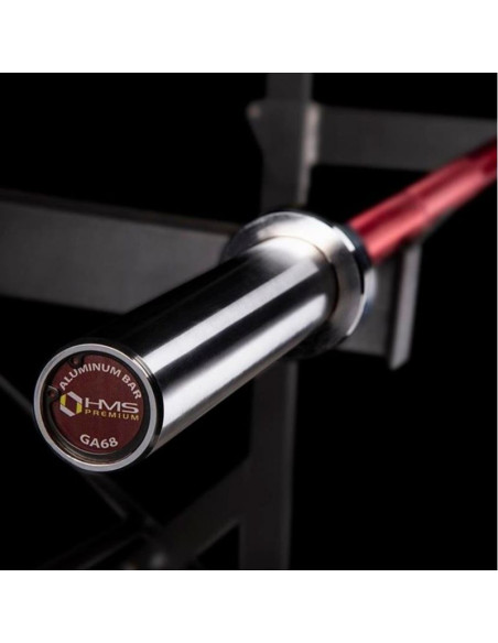 Gryf aluminiowy 8 kg / 1830 mm hms ga68 czerwony
