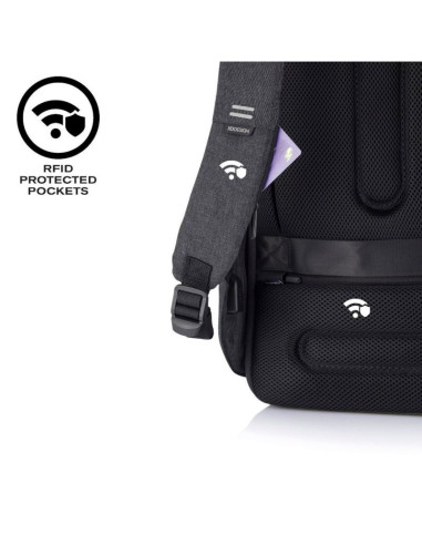 Xd design plecak antykradzieżowy bobby hero regular czarny p/n: p705.291