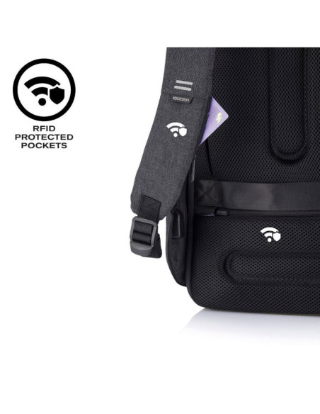 Xd design plecak antykradzieżowy bobby hero regular czarny p/n: p705.291