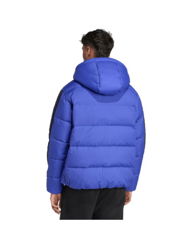 Kurtka męska adidas ess 3s p d hd j kobalt jw9099