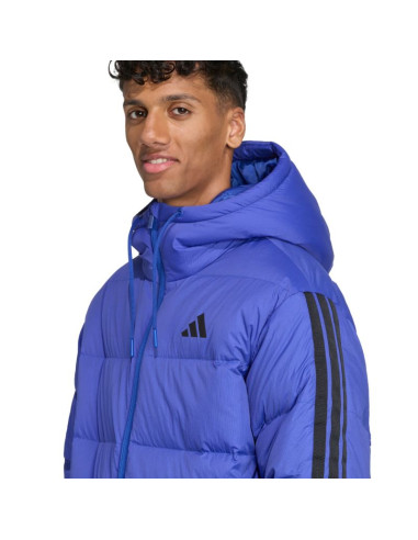 Kurtka męska adidas ess 3s p d hd j kobalt jw9099