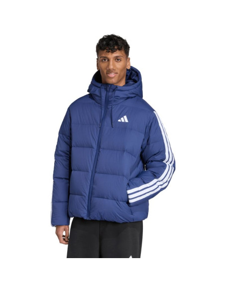 Kurtka męska adidas ess 3s p d hd j granatowa jx7799