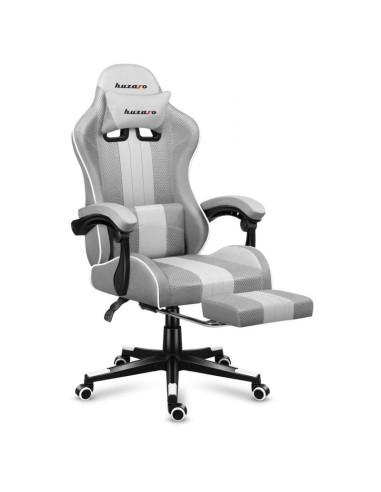 Fotel gamingowy huzaro force 4.7 white mesh