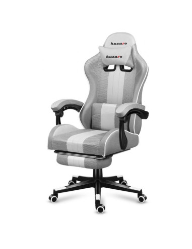 Fotel gamingowy huzaro force 4.7 white mesh