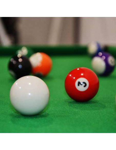 Stół do w gry w  bilarda czarny 121x61x79cm enero pro