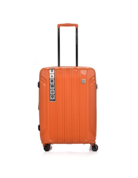 Duża walizka swissbags tourist 77cm pomarańczowy