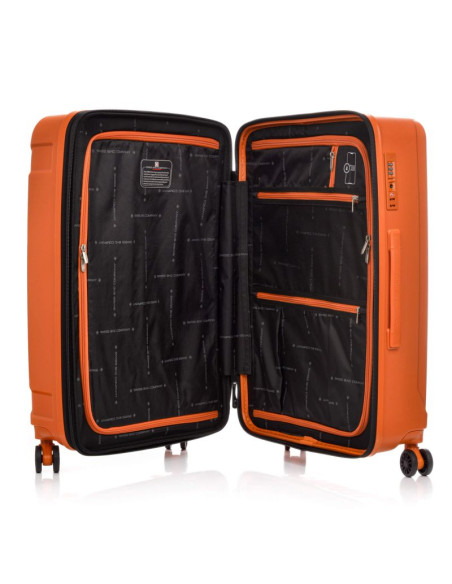 Duża walizka swissbags tourist 77cm pomarańczowy